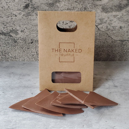 milk chocolate bark, eco-friendly packaging, gift packaging