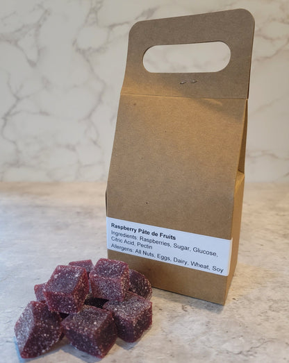 Raspberry Pâte de Fruit