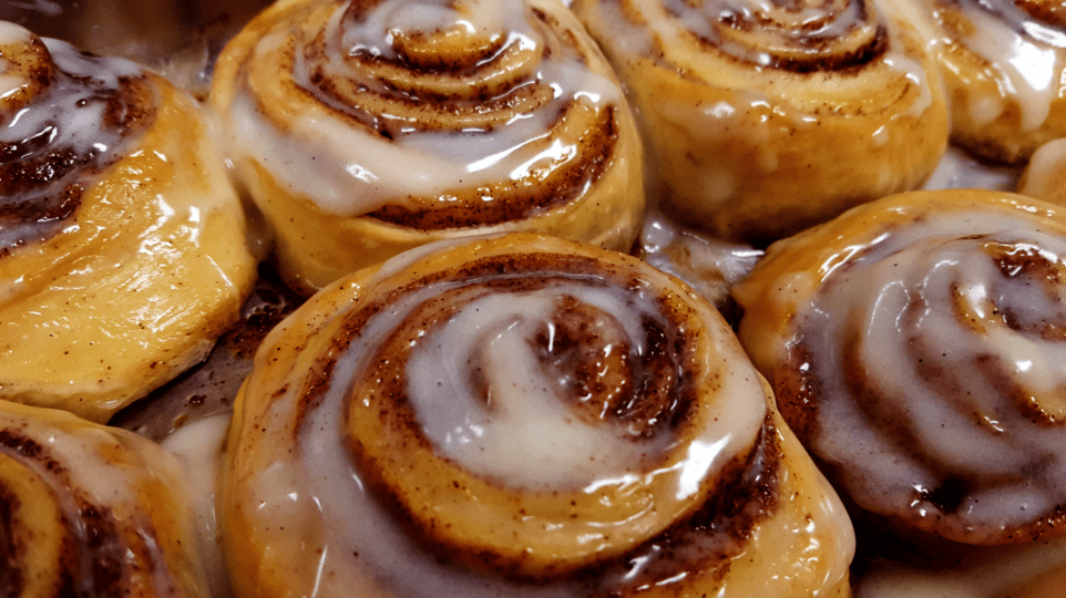 Cinnamon Roll with Cream Cheese Icing