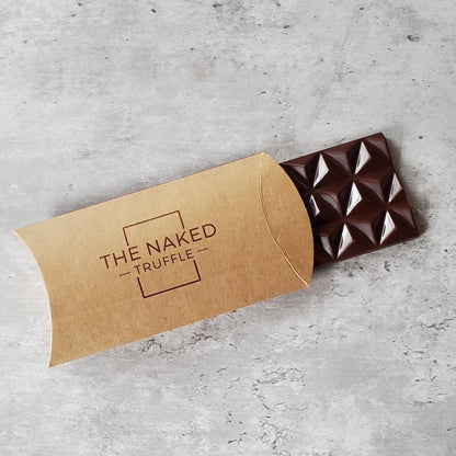dark chocolate and tart cherry bar, eco-friendly packaging