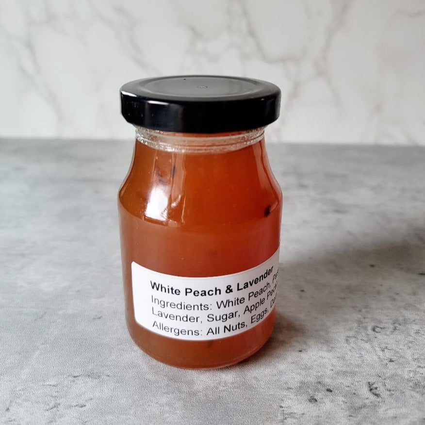 White Peach and Lavender Jam
